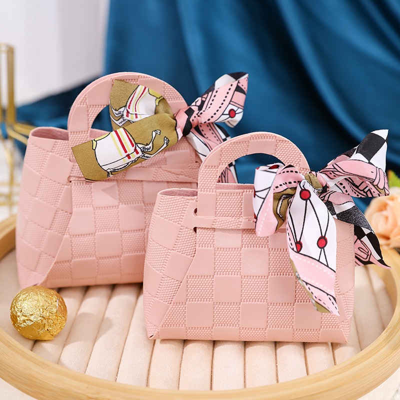 Wedding Supply List - 10 Stück Distribut Leder rosa Geschenktüten