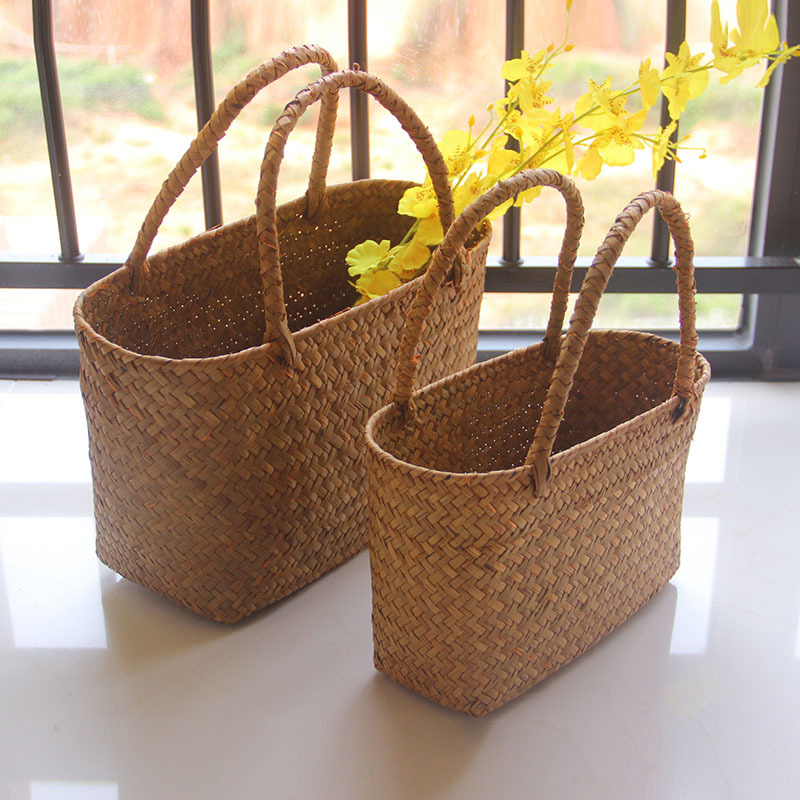 Flower Girl Basket - Algen Woven Korb Blume Korb Garten