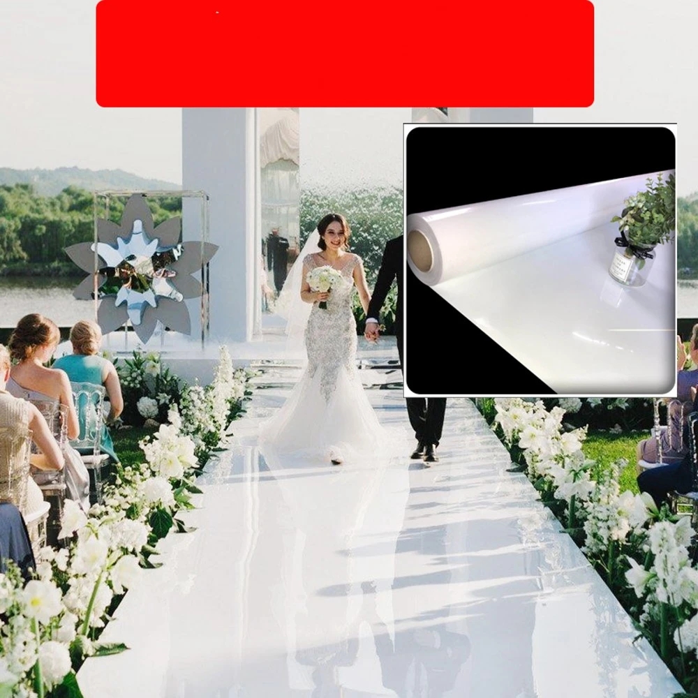 Hochzeits-Mittelstücke, Spiege – Aisle Runner White Bewertung und Preis