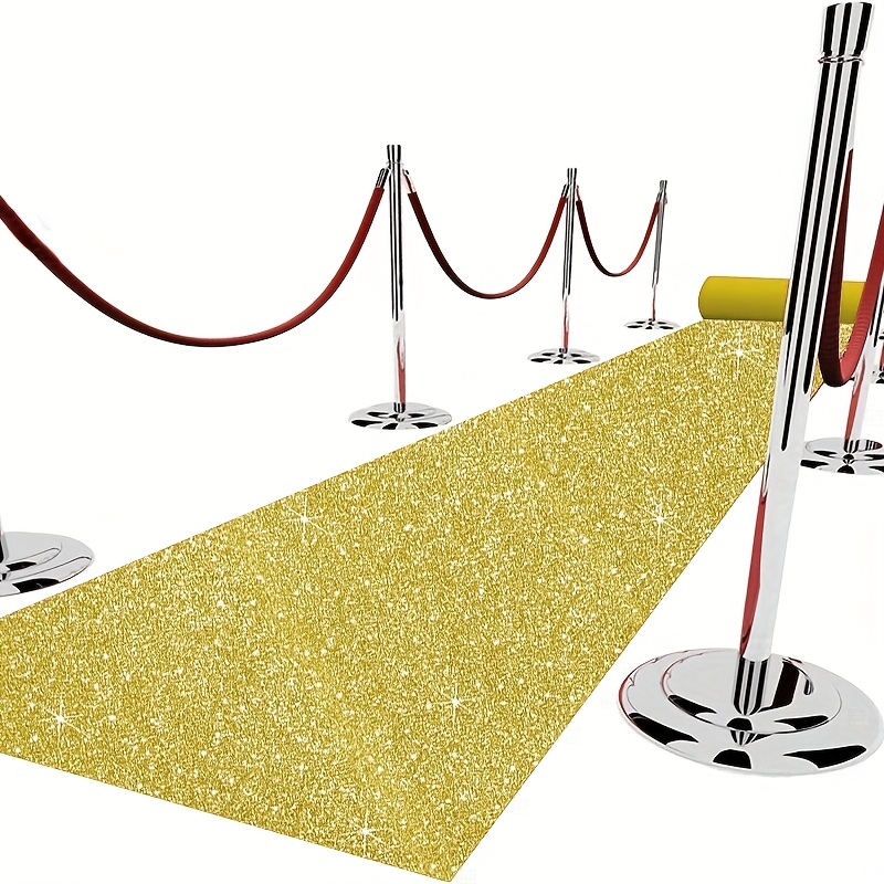 Goldener Hochzeitsteppich, rot – Aisle Runner White Bewertung und Preis