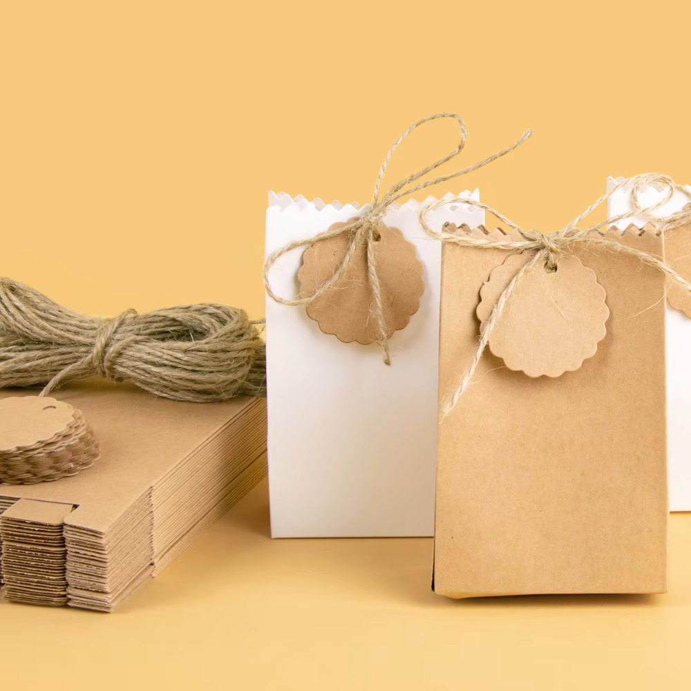 Multifunktionale Retro Kraftpa – Wedding Packaging Bewertung und Preis
