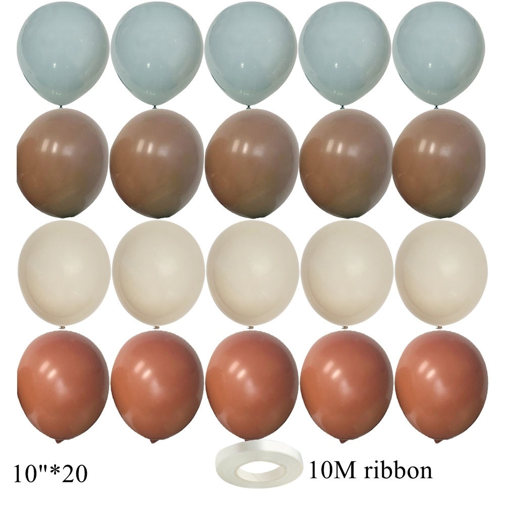 15/20PCS 10 zoll Retro Ballon  – Wedding Day Supply Kit Bewertung und Preis