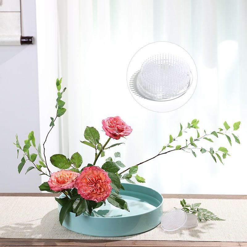 Runder Ikebana-Stielhalter mit – Flower Girl Basket Bewertung und Preis