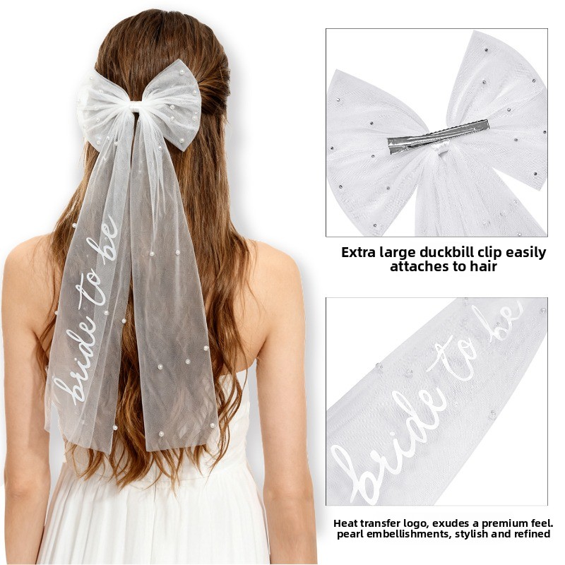 Braut zu sein Schleifenschleie – Wedding Supply List Bewertung und Preis