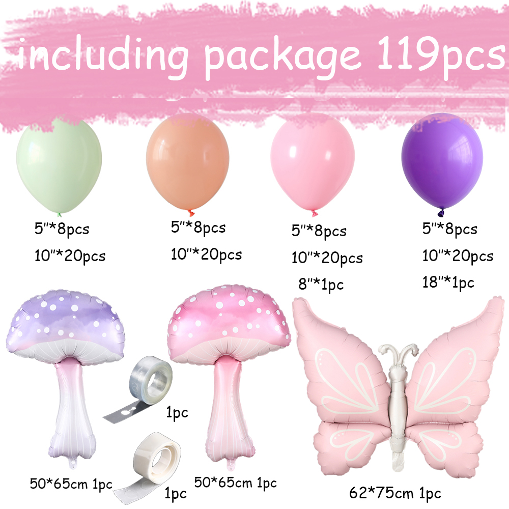 Pilz-Schmetterling Ballon-Girl – Wedding Day Supply Kit Bewertung und Preis