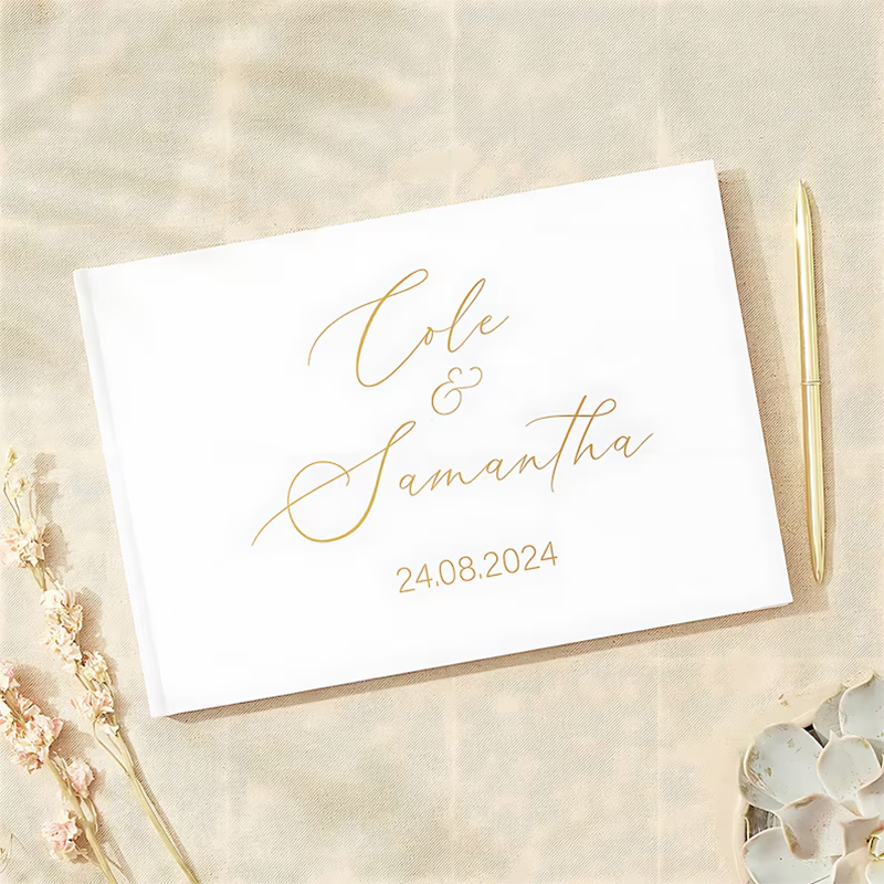 Personalisiertes Gästebuch als – Wedding Supply List Bewertung und Preis