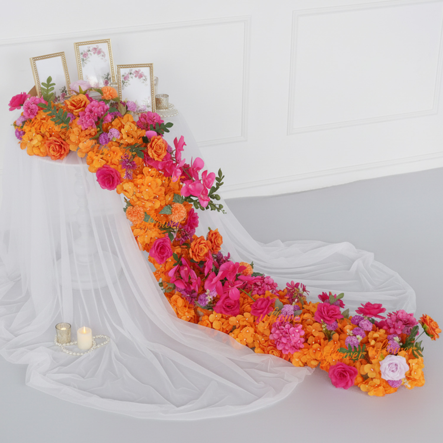 Uflower Hochzeitsdekorationen  – Aisle Runner White Bewertung und Preis