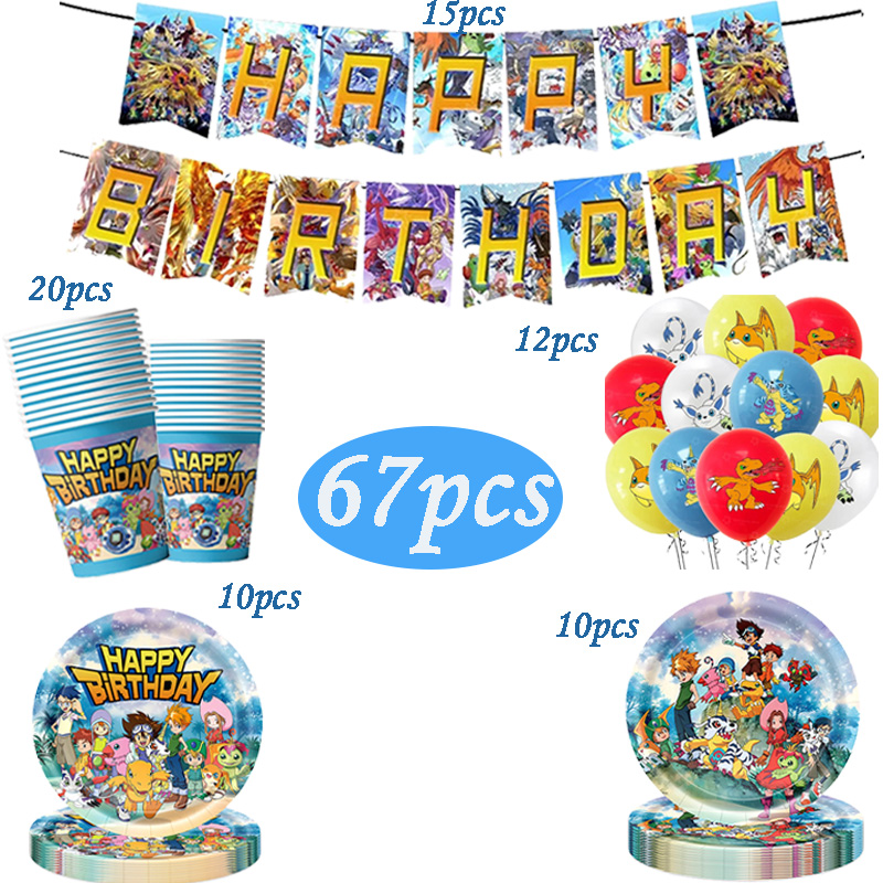 Digimon-Themen Geburtstagspart – Wedding Day Supply Kit Bewertung und Preis